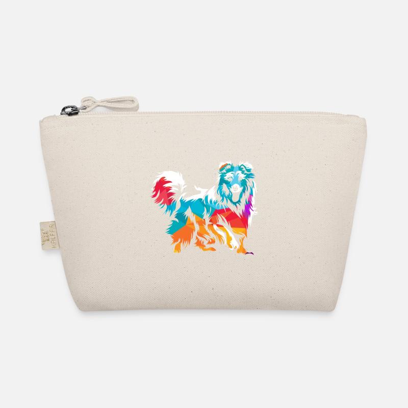 Shetland Schäferhund Geschenk Bio-Täschchen