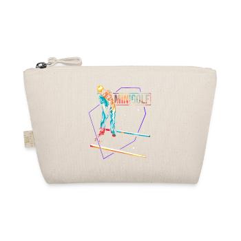 miniature golf - Organic Pouch - nature - Front