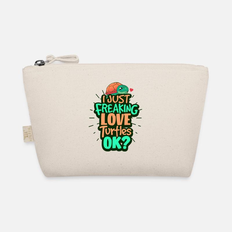 turtle - Organic Pouch - nature