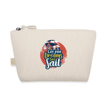Sailing pirate - Organic Pouch - nature - Front