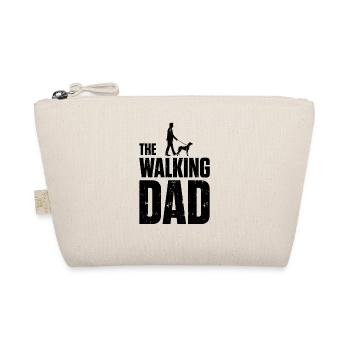 The Walking Dad - Hund Gassi gehen mit Herrchen - Bio-Täschchen - Natur - Vorne