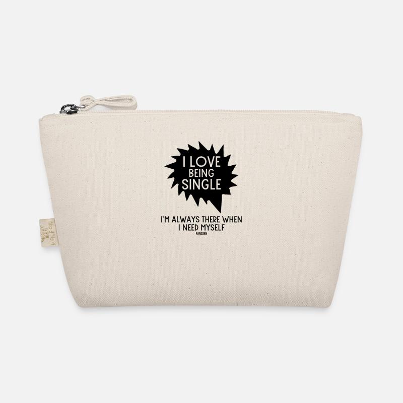 Single separated divorced free saying Organic Pouch