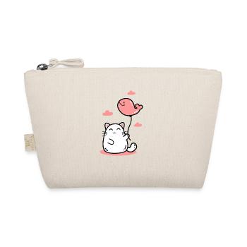 Ballon baleine chaton - Trousse biologique - nature - Devant