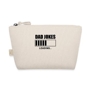 Funny Dad Joke Dadjoke Papa dit une blague à papa - Trousse biologique - nature - Devant