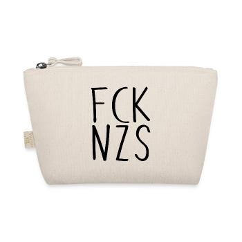 FCK NZS - Fuck Nazis - Trousse biologique - nature - Devant