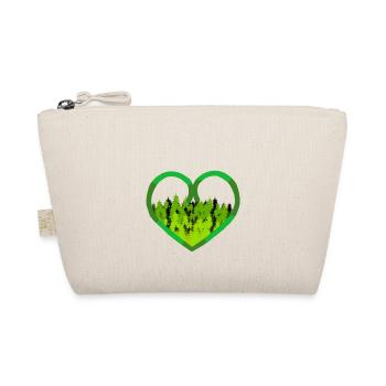 Forêt, Cœur, Ami(e), Environnement, Écologie, CO2, Nature - Trousse biologique - nature - Devant