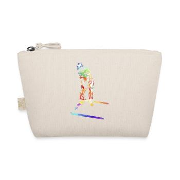 golf gift - Organic Pouch - nature - Front