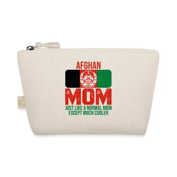 Afghanistan Moms Afghan Drapeau T-shirt de la Fête des Mères - Trousse biologique - nature - Devant