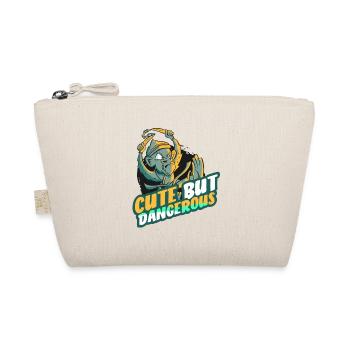 Fighting karate - Organic Pouch - nature - Front
