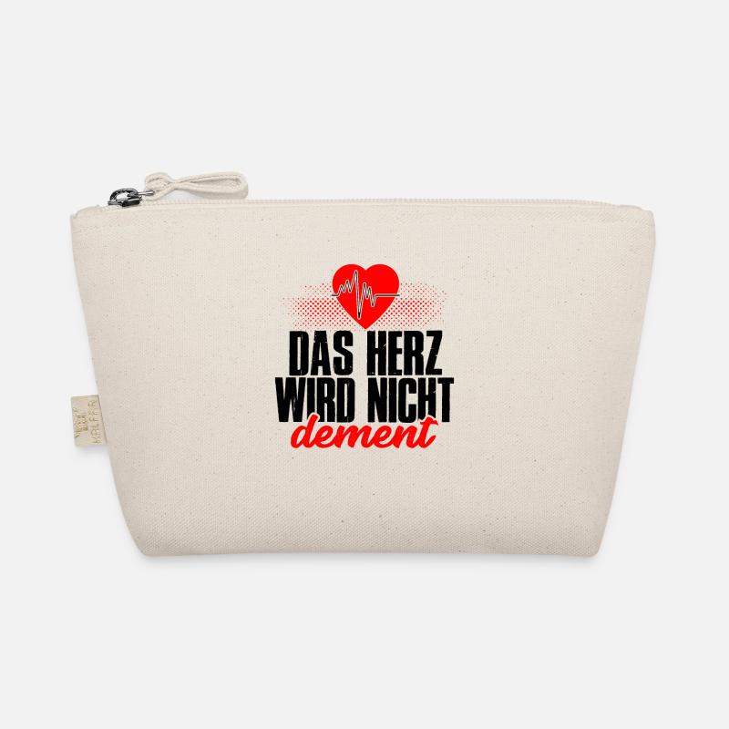 Das Herz wird nicht dement Bio-Täschchen