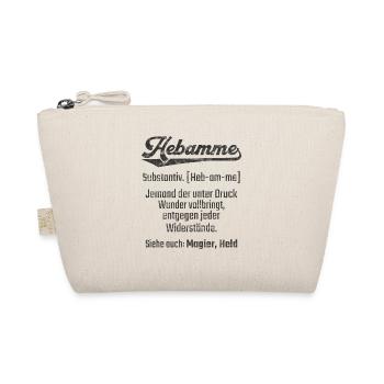 Hebamme Geburtshilfe Definition - Bio-Täschchen - Natur - Vorne