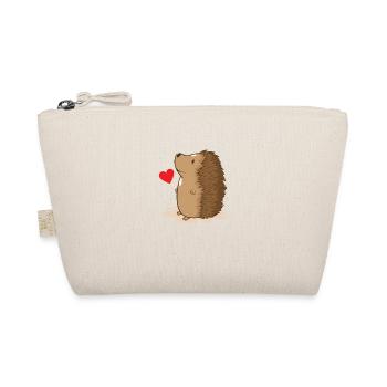 hérisson amoureux - Trousse biologique - nature - Devant