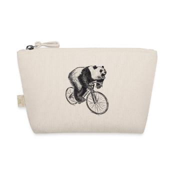 Panda sur un vélo cycliste vélo vélo - Trousse biologique - nature - Devant