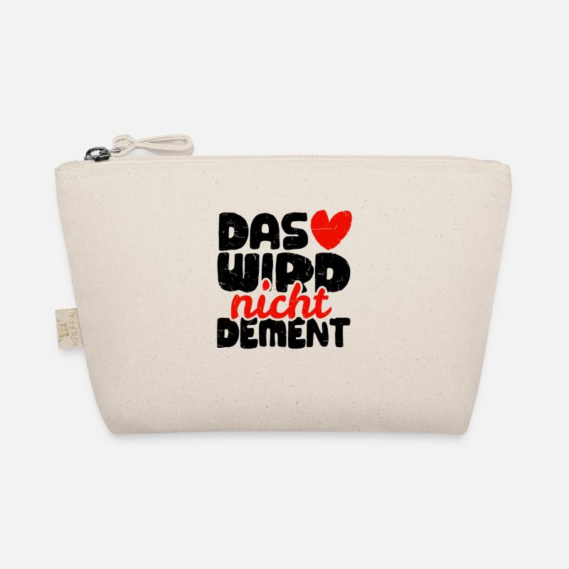 Das Herz wird nicht dement Bio-Täschchen