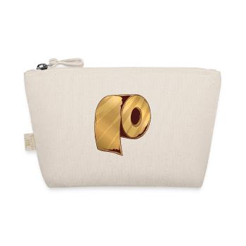 The golden toilet roll corona gilded - Organic Pouch - nature - Front