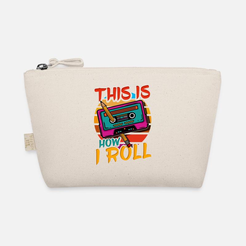 80's 90's Cassette Birthday Organic Pouch