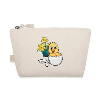 Happy Easter Chicks Easter Egg Kids Baby Chick Egg Egg - Organic Pouch - nature - Front