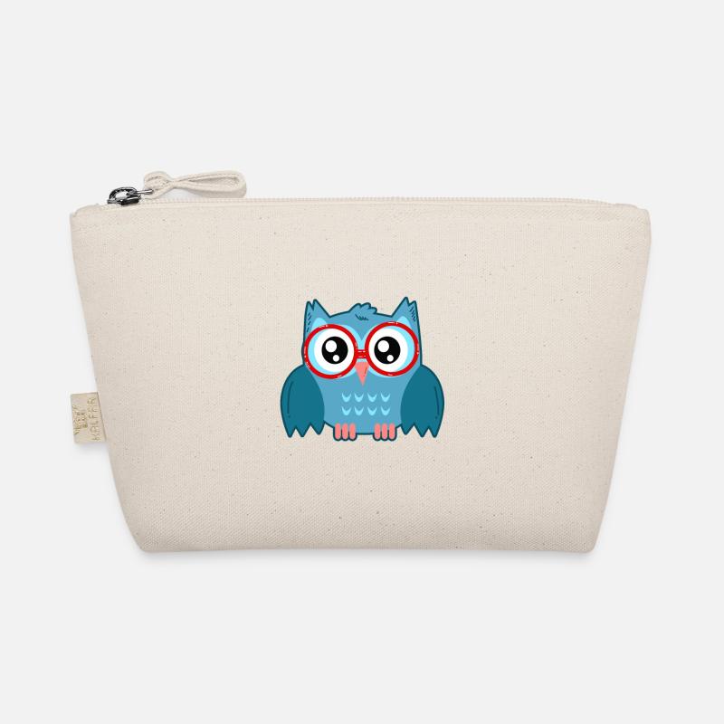 Owl with glasses Organic Pouch