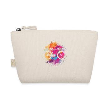 Vélo vintage avec des taches de peinture - Trousse biologique - nature - Devant
