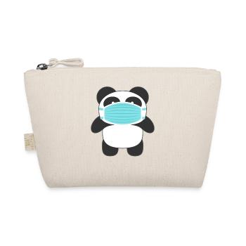 Panda - Bio-Täschchen - Natur - Vorne