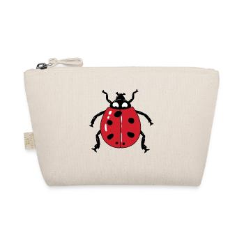 Mai Coccinelle Coccinelle Porte-bonheur Printemps Pâques - Trousse biologique - nature - Devant