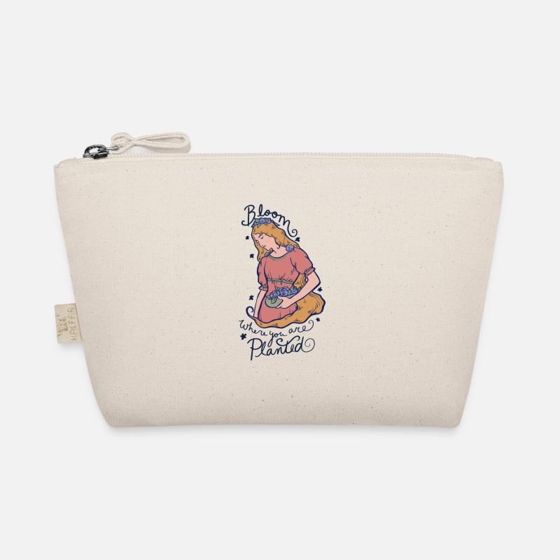 Bloom where you are planted Organic Pouch
