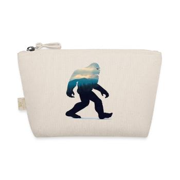 Bigfoot Yeti legend - Organic Pouch - nature - Front