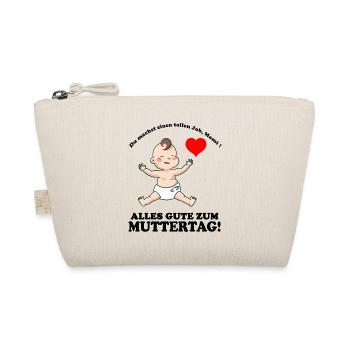 Muttertag Baby Herz Muttertag - Bio-Täschchen - Natur - Vorne
