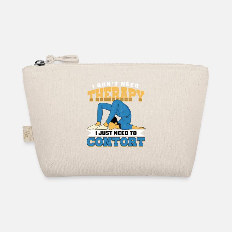 Schlangenmensch der Akrobatik Bio-Täschchen