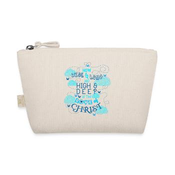 Vêtements chrétiens & Amour de Dieu - Trousse biologique - nature - Devant