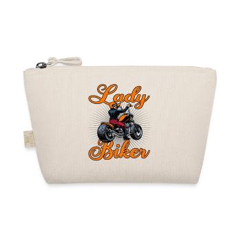 Lady biker biker motocycliste femmes rockeri - Trousse biologique - nature - Devant