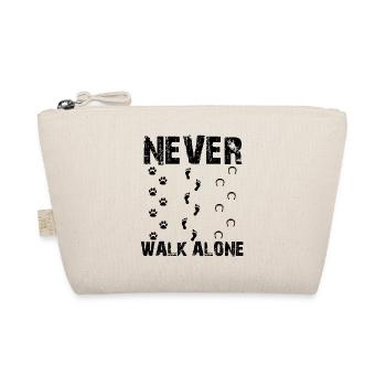 Never Walk Alone - Organic Pouch - nature - Front