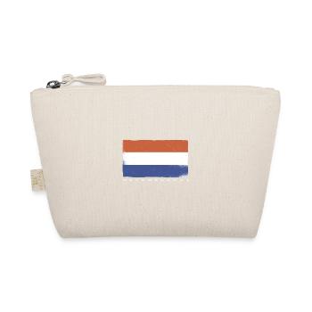 Netherlands Flag Pays-Bas Masque visage drapeau - Trousse biologique - nature - Devant