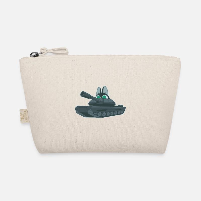 Panzer Katze Lustig Bio-Täschchen