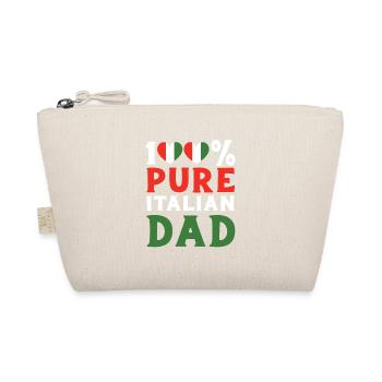 Italien Papa Italiener - Bio-Täschchen - Natur - Vorne