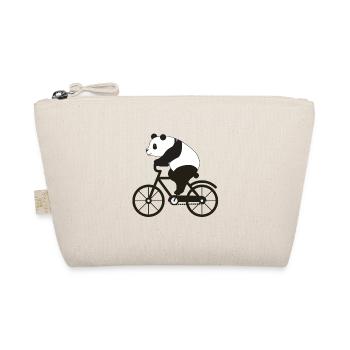 Bicycle Panda - Organic Pouch - nature - Front