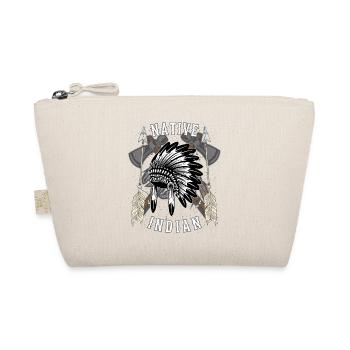 Native Indian for Indian Friends - Organic Pouch - nature - Front