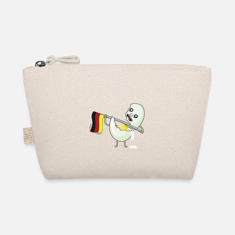 German Soft Egg Germany Flag Fun Flag Organic Pouch