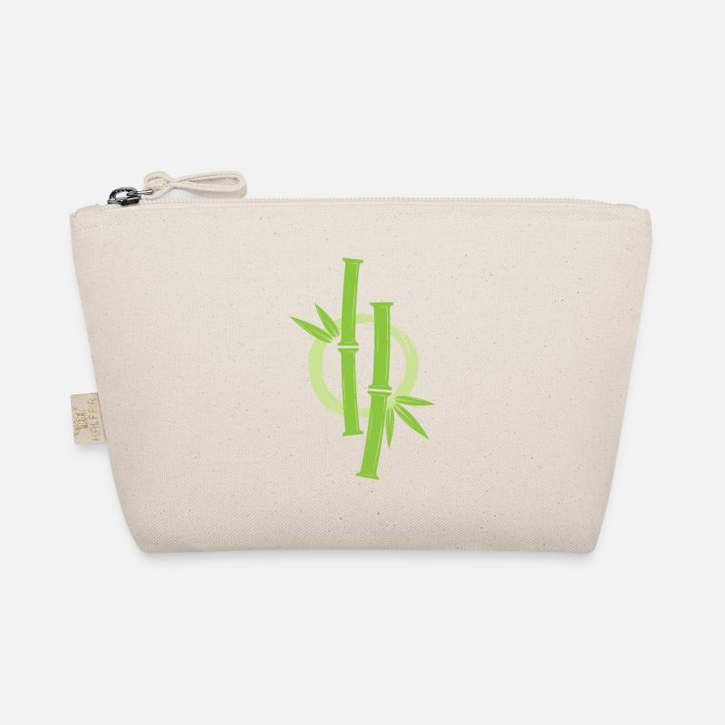 Bamboo Japanese Enso Circle Organic Pouch