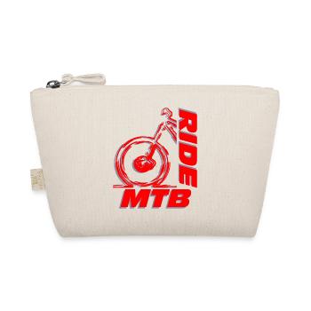 Ride MTB, ride more mountain bike - Organic Pouch - nature - Front