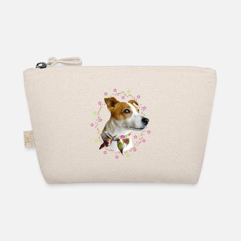 little jack russell dog Organic Pouch