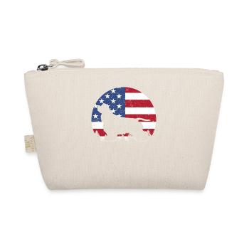 Cocker Spaniel Dog 4th Of July Gift - Bio-Täschchen - Natur - Vorne