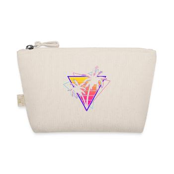 Synthwave Vaporwave Sunset Retro 80s 90s - Trousse biologique - nature - Devant