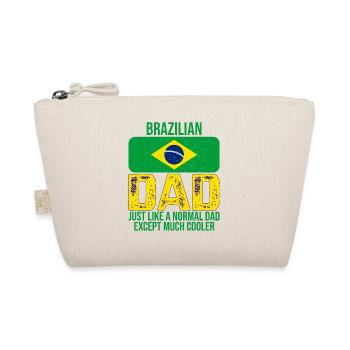 Père brésilien Brésil flag Fête des pères - Trousse biologique - nature - Devant
