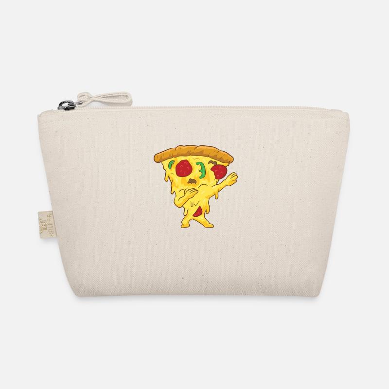 Dabbing Pizza Lustiges Pizza Bio-Täschchen