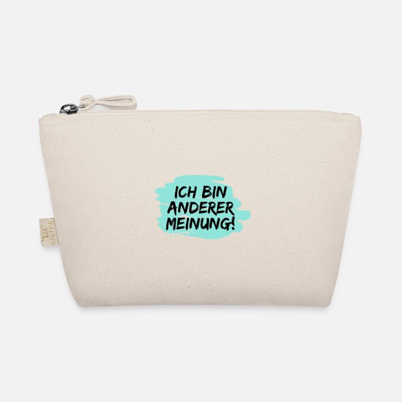 Ich bin anderer Meinung! Anti Gegen Demo - Bio-Täschchen - Natur