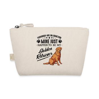 Golden Retriever - Bio-Täschchen - Natur - Vorne