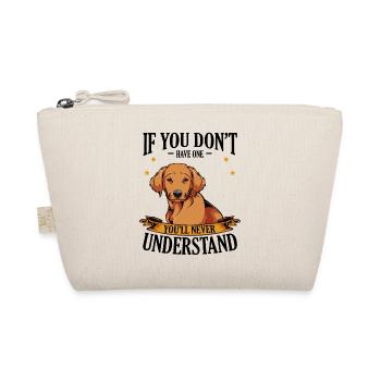Héros chien avec la bannière Golden Retriever - Trousse biologique - nature - Devant