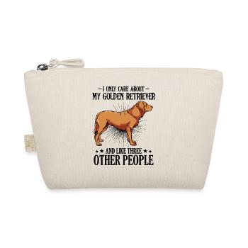 Golden retriever - Organic Pouch - nature - Front