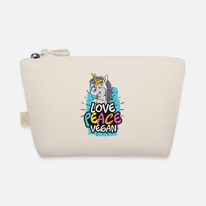 Vegan Einhorn Veganer Bio-Täschchen